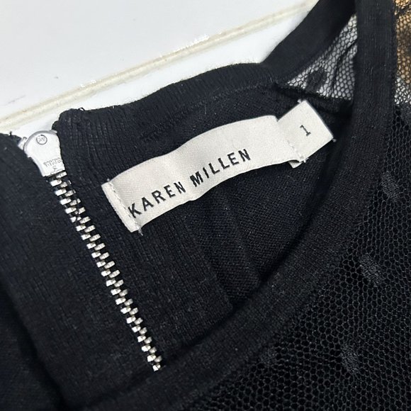 Karen Millen Peplum Knit Dress ASO Spencer Hastings - Picture 4 of 12